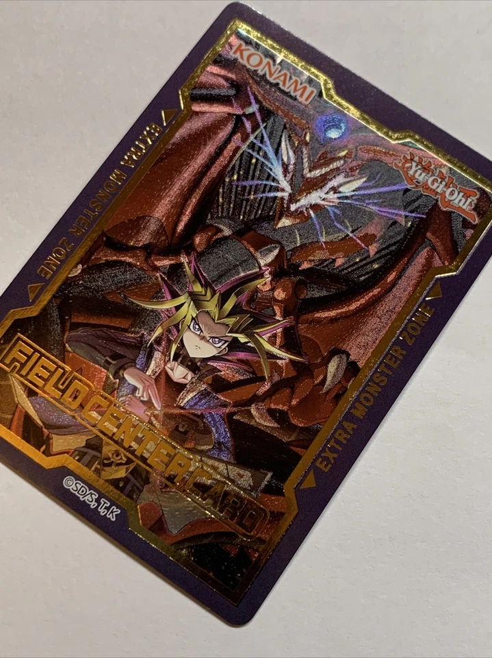 Yugi + Slifer The Sky Dragon Yugioh Field Center Foil Card Holo Doujin Anime Hot - Image 3 of 4