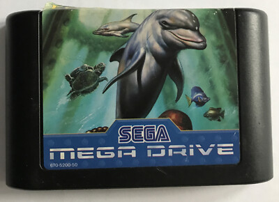 Sega Mega Drive Spiel   Ecco The Dolphin - Nur Modul #B10