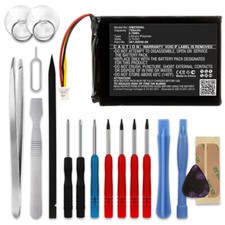  Ersatz Akku für Garmin DriveSmart 55 MT-D Drive 61 LMT-S 750mAh + Werkzeug-Set