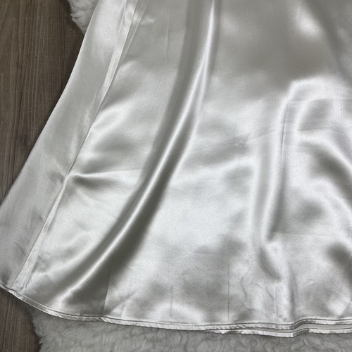 Reformation Veria Silk dress Size 10 Ivory White Wedding - Picture 12 of 14