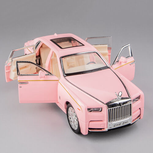1:32 Rolls-Royce Phantom Alloy Die-cast Model Car Toy Sound&Light Kids Gift - Picture 14 of 20