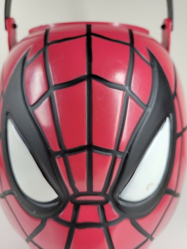 Spider-Man Halloween Candy Bucket Cesta 2003 Spiderman Superhéroe Marvel Pascua - Imagen 2 de 11