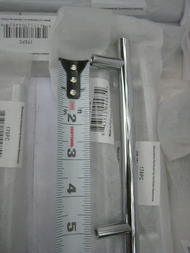 8  Jeffrey Alexander Key West Cabinet  Pulls - 5 " Cntr  176PC Polished Chrome - Picture 4 of 6