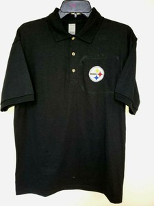 0909 Mens NFL Apparel PITTSBURGH STEELERS Polo Golf ...
