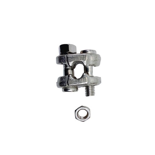 5/16" Fist Clip Wire Rope Clip Stainless Steel T316 Drop Forged Marine Grade  - Afbeelding 6 van 7