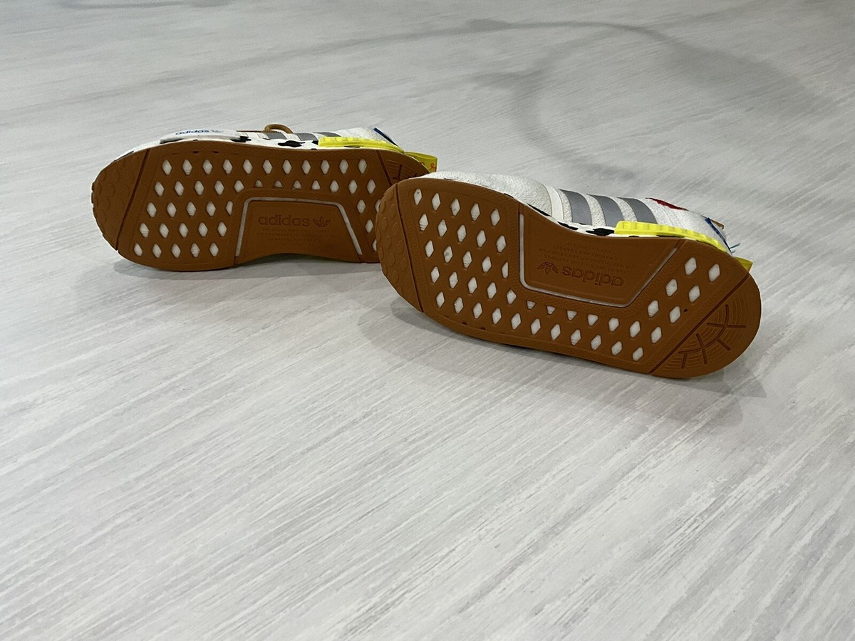 Adidas Toy Story Shoes Youth Size 10 White Sneakers Woody