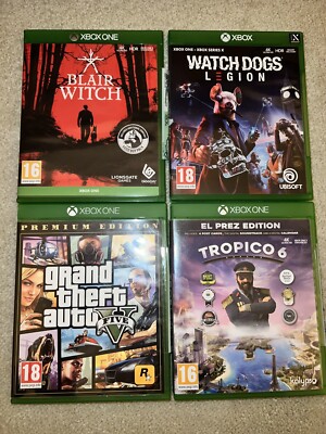 Xbox One Games Bundle GTA Blair Witch