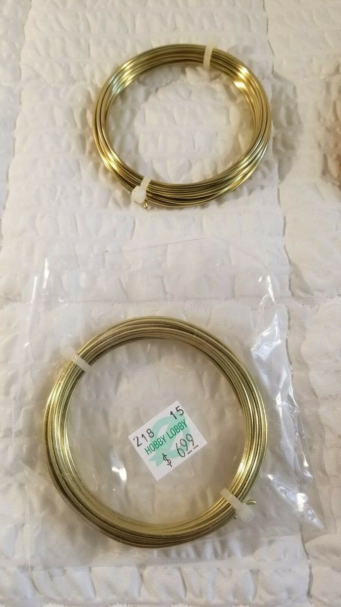 Lot New Fifteen (15) Silver Plated Wires Jewelry Different Gauge - Main Image