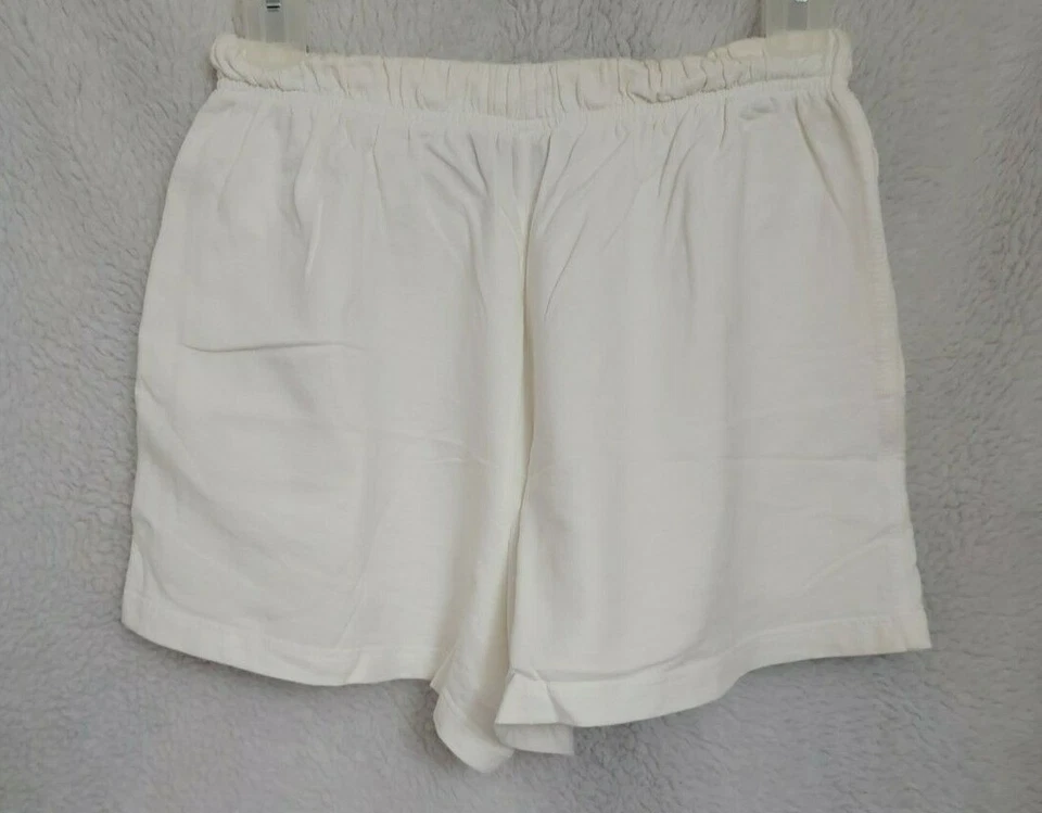 LA Blues Womens Shorts Size L Large White - Image 4 of 4