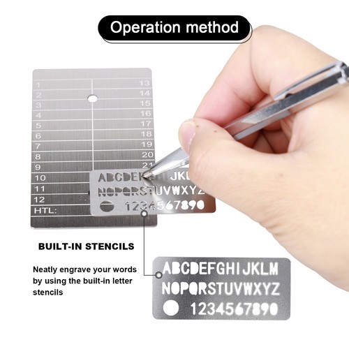 HTL® Steel Crypto Seed Storage, Cold Storage Backup, 24 Words Bitcoin Key Phrase - Picture 4 of 9