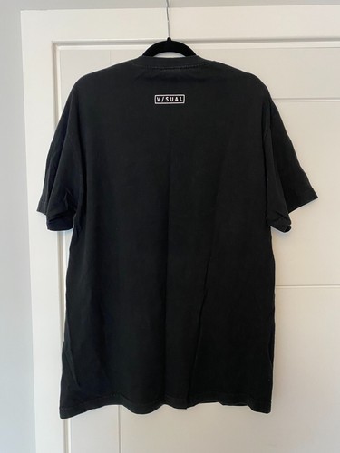 Visual V/SUAL by Van Styles RARE Streetwear T-Shirt, Black, Large - Picture 2 of 5