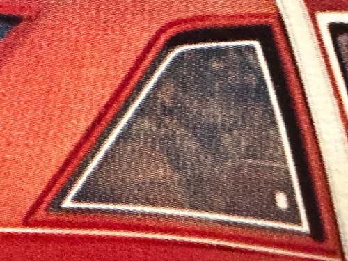 1977-79 dodge diplomat and lebaron rear window trim 2-door only - Picture 2 of 14