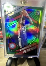 2020-21 Panini Donruss - Complete Players Joel Embiid #2 Green Flood