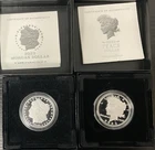 2023-S Morgan & Peace Dollar Set OGP COA