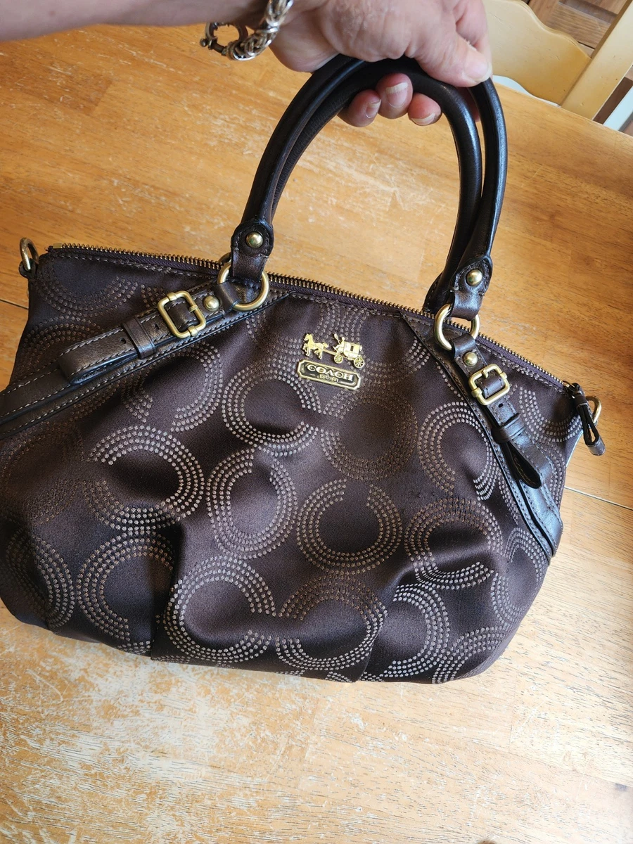 バッグ COACH Madison Sophia Python Satchel Bag Coach Madison Sophia for sale - eBay
