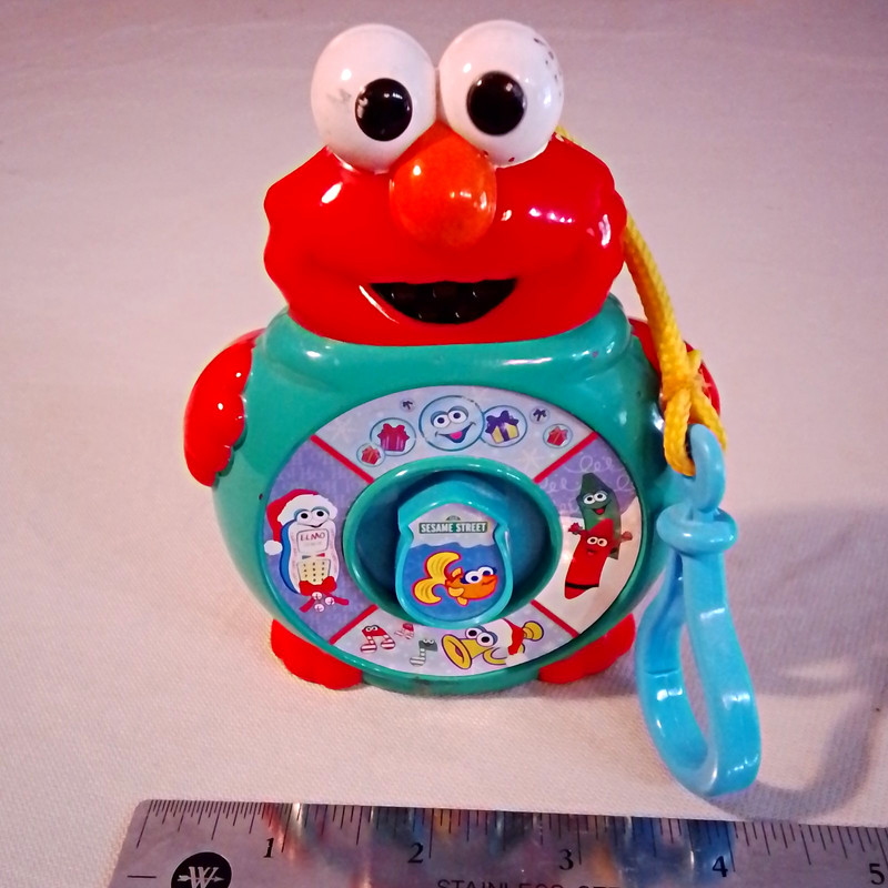Sesame Street Elmo Toy Phone Pull String Toy, MPN 23885 (2000) Vintage