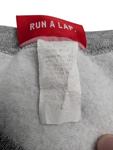The Marathon Clothing Mens XL Red Bar Logo Gray Crewneck Pullover Sweatshirt - Picture 9 of 12