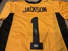 Desean Jackson Autographed Cal football  Jersey #1  BAS Authenticated