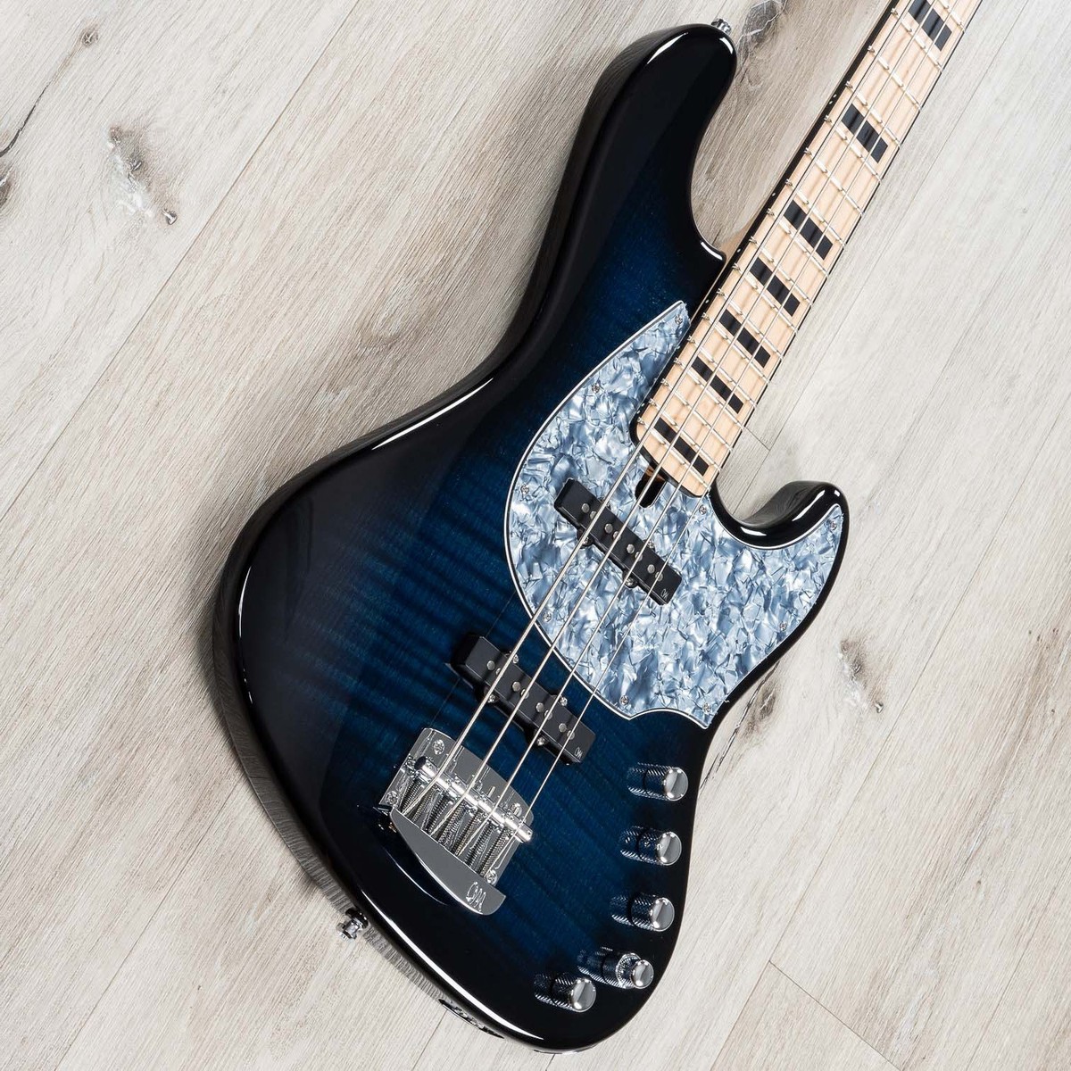 Mayones Jabba Classic 4 Bass, Maple Fretboard, Trans Dirty