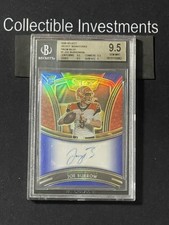 2020 Panini Select Signatures Joe Burrow RC Auto Blue /50 Cincinnati Bengals