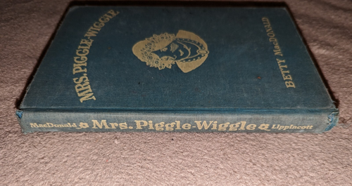 Mrs. Piggle Wiggle book Betty MacDonald First Edition Hard Cover VTG 1947 USA - Imagen 2 de 15