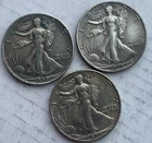 1919 1920 1929-S Walking Liberty Half Dollar USA Silver 50c Coin