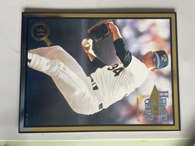 Nolan Ryan 1995 Heroes of the Game Magazine Collectors Edition-560/5000