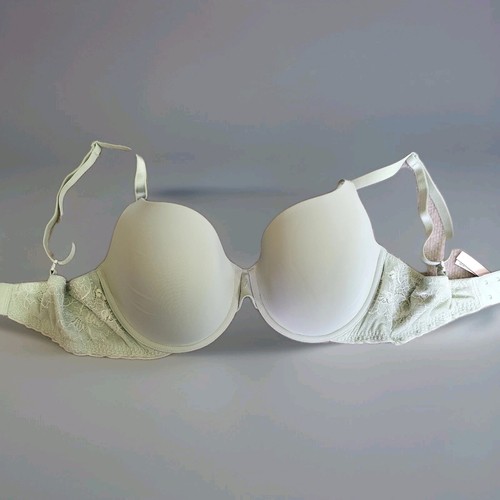 Victoria's Secret BH Damen 36DD oliv Spitze verstellbare Träger gepolstert bügellos