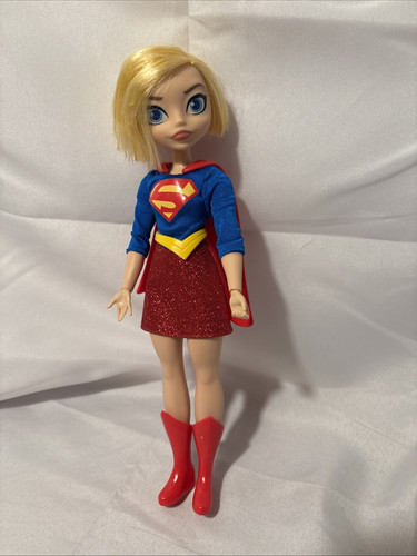 DC Comics Super Hero Girl 2018 Doll Supergirl Short Blonde Hair Nude Muscular - Picture 1 of 8