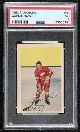 1952-53 Parkhurst Gordie Howe #88 PSA 3 HOF