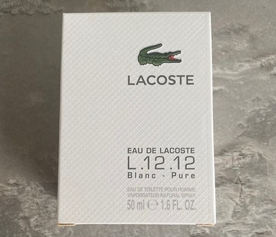 Lacoste L.12.12 Blanc Eau de Toilette Pour Homme 50ml Spray - Kultduft OVP