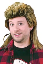 1980's Mullet Costume Wig