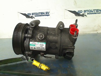 AIR CONDITIONING PUMP AC COMPRESSOR PEUGEOT 207/207+ (WA/WC/WM) 2006 9651910980 #219052