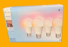 Philips Hue White Color Ambiance A19 LED Bulbs 4-Pack NEW SEALED