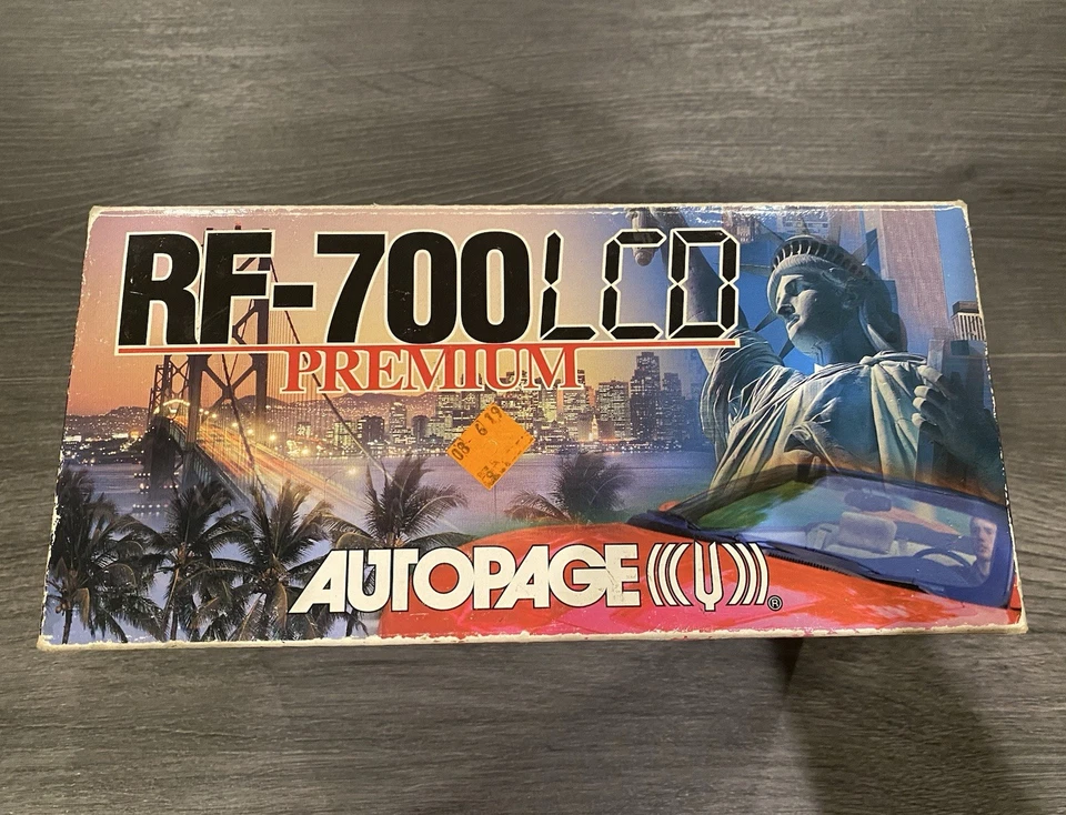 (Rare) Autopage RF-700LCD Car Alarm System,  (Brand New) - (2) XT-64 Remotes - Image 2 of 4