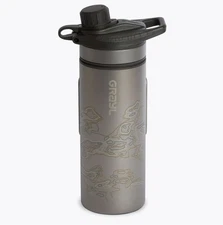 Grayl  GeoPress Ti Water Filter and Purifier Bottle - 24 fl. oz All Color 232187