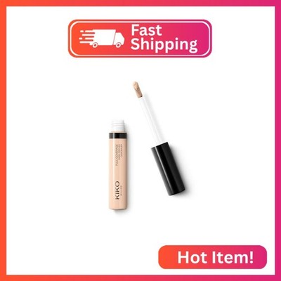 KIKO Milano Full Coverage Dark Circles Concealer 17, High-Coverage Liquid Concea