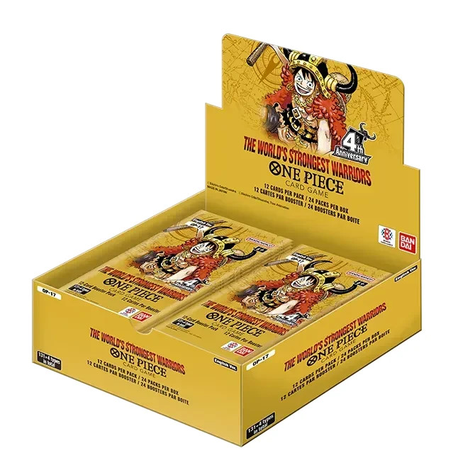 One Piece: The World's Strongest Warriors (OP-17) Booster Box | eBay