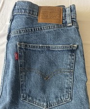 Levis Premium Big E 70s High Slim Straight Jeans Damen W29 L29 Vintage Style