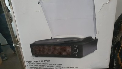Record Player. R608.manuel Instructions.plattenspiler.