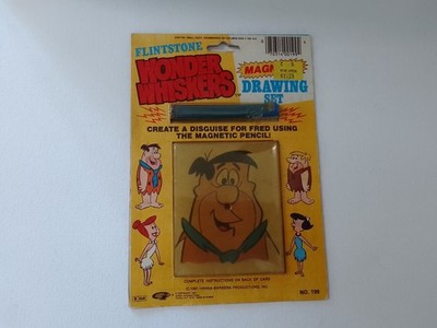 Vintage Flinstone Wonder Schnurrhaare magisches Zeichenset von Hanna/Barbera neu aus altem Lagerbestand