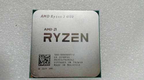 AMD Ryzen 3 4100 quad-core Socket AM4 CPU 3.8GHz (4GHz turbo) 100-000000510