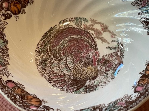 Johnson Brothers AUTUMN MONARCH Cereal Bowl 6” set of 4 - Picture 4 of 6