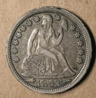 10C 1853 Arrows Liberty Seated Dime XF Philadelphia Mint * AvenueCoin