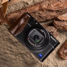 Camera Wood Finger Hand Grip Holder Handmade Suitable for Sony RX100M7 Camera