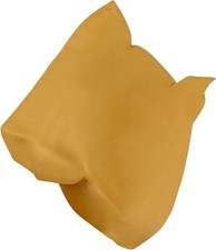 Vesuvio Napoli Solid Color Hankerchief Pocket Square Hanky 10x10 Inches Gold