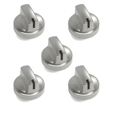 5 PCS WB03X29300 Stove Knobs Replacement Gas Range Cooktop Control Dial