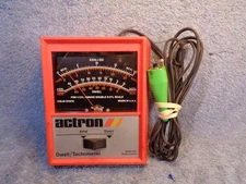Vtg ACTRON Model 612 Dwell Tachometer RPM 6 or 8 CYL. USA Made Tool UNTESTED