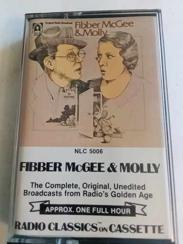 Fibber McGee & Molly The Complete Original Broadcast 1948 & 1949 Cassette Tape - Picture 1 of 5
