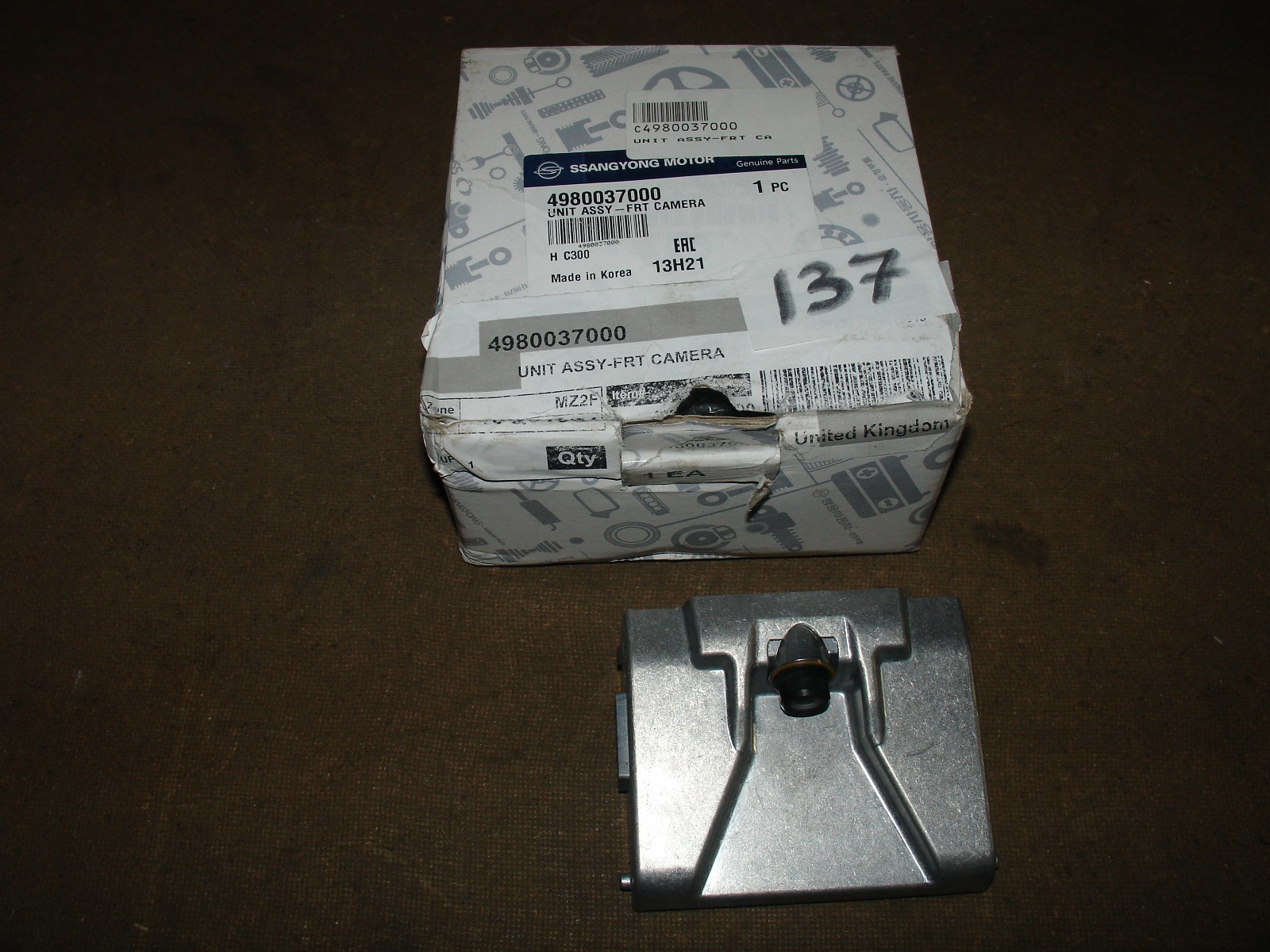 4980037000 Front Dash Camera For Ssangyong Korando